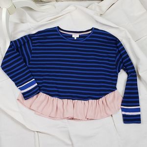 Deletta Stripe size M long sleeve top